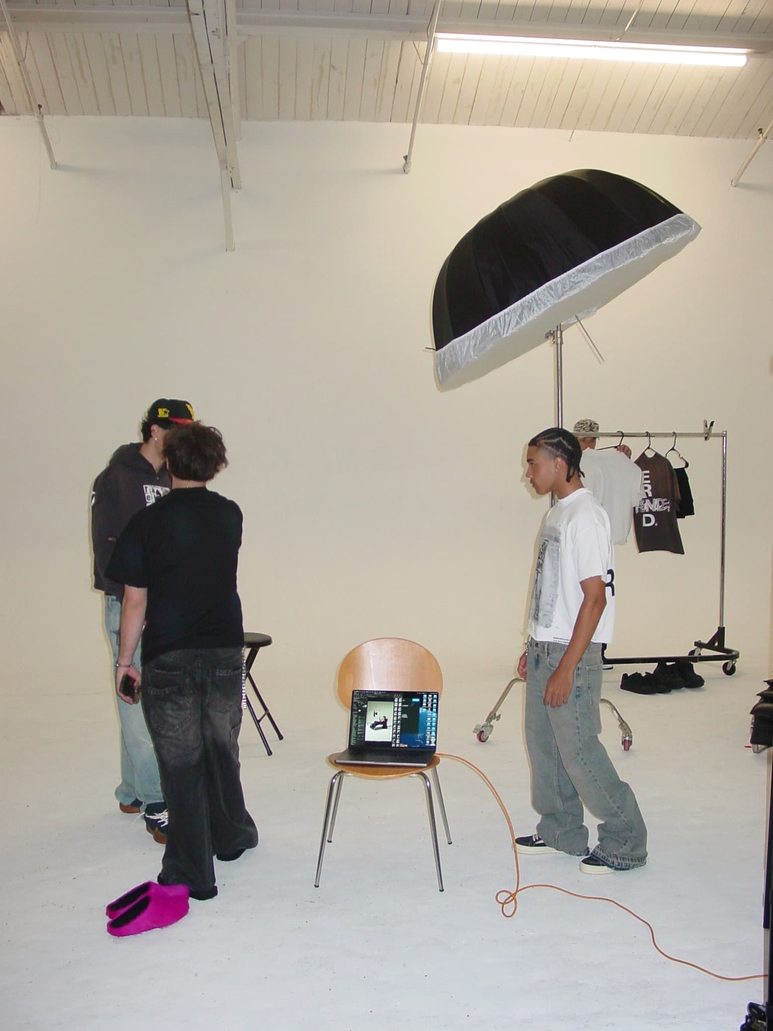 Behind the scenes — editing