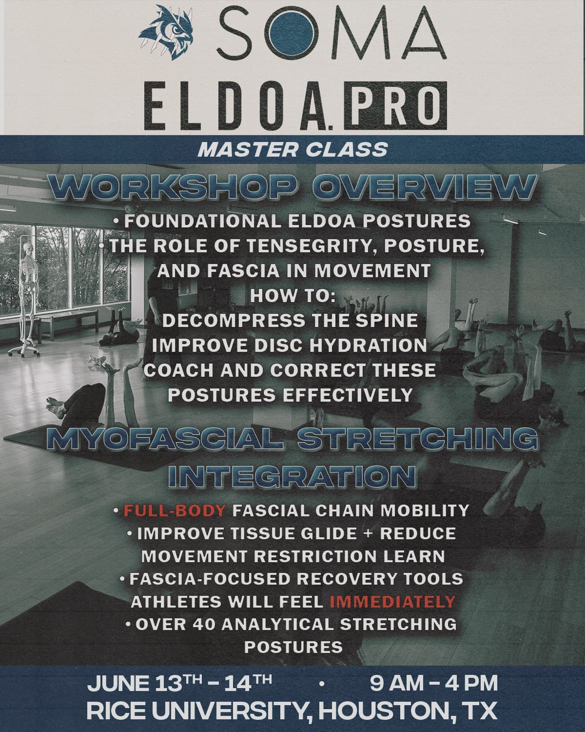 Workshop at Rice University poster