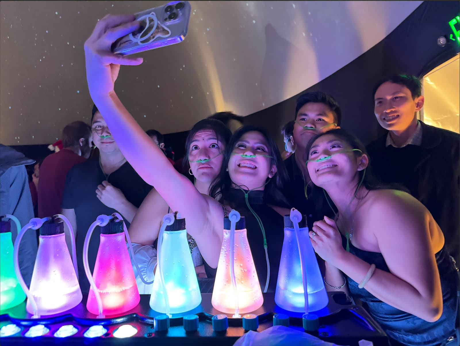 Oxygen Bar 360 mobile wellness event activation